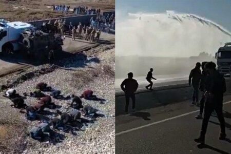 Diyarbakır’da köylülerin ‘arazi’ eylemine tazyikli suyla müdahale
