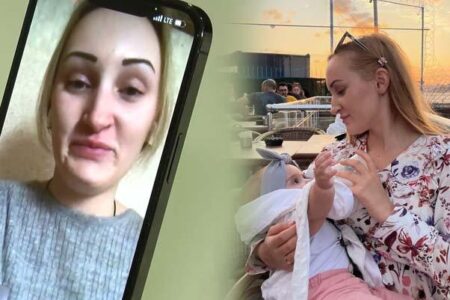 Doğum yapmak için gittiği Ukrayna’da mahsur kaldı