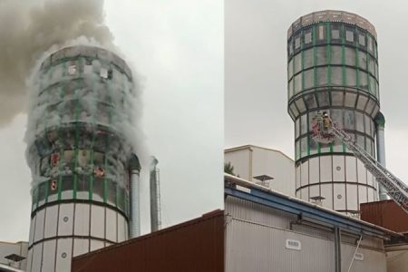 Bursa’da orman ürünleri fabrikasında yangın