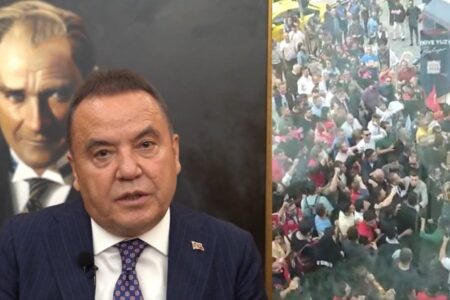 Antalya Büyükşehir Belediye Başkanı Muhittin Böcek’e saldırı